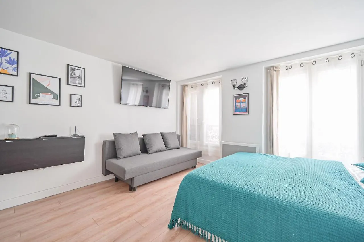 Studio Cosy 2/4P - Republique Apartment Paris France